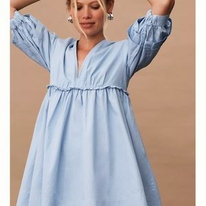 Anthropologie Maeve v-neck tunic dress